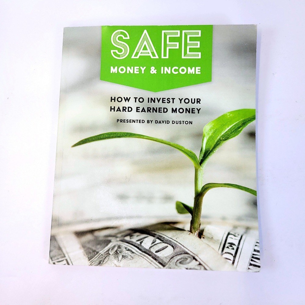 Safe Money & Income Investment Guide Book David Duston Paperback